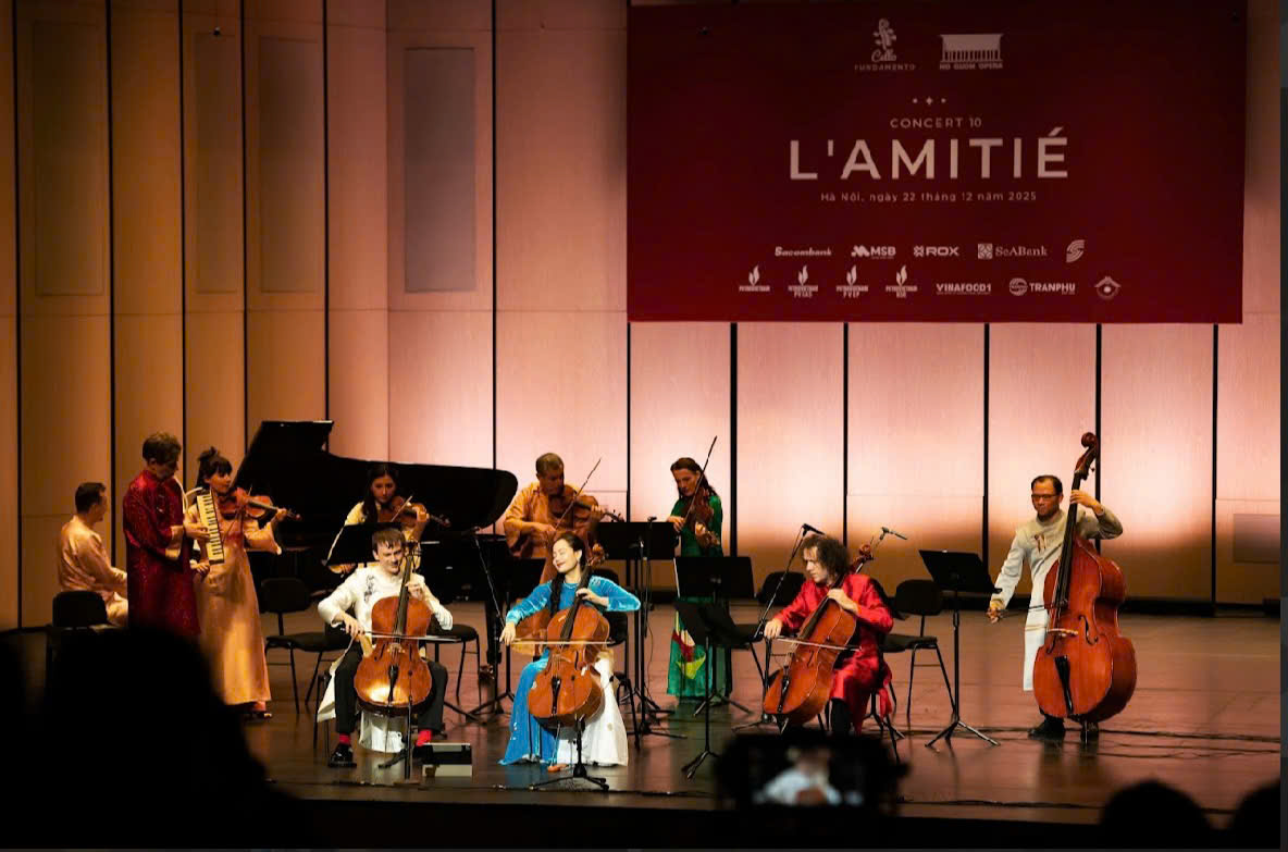 Dấu ấn 10 năm hòa nhạc Cello Fundamento